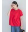 【接触冷感】ショルダータックTシャツ