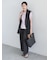 【通気性/UVカット/イージーケア】麻混プリペラジレ(セットアップ可)