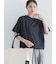 【接触冷感】コクーンスリーブTシャツ