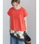 【接触冷感】エンボスロゴフレンチスリーブTシャツ