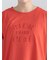 【接触冷感】エンボスロゴフレンチスリーブTシャツ