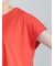 【接触冷感】エンボスロゴフレンチスリーブTシャツ