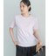 【接触冷感】パール&刺繍ロゴコンパクトTシャツ