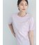 【接触冷感】パール&刺繍ロゴコンパクトTシャツ