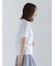 【接触冷感】パール&刺繍ロゴコンパクトTシャツ