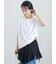 【接触冷感】ステッチ刺繍ロゴレギュラーTシャツ