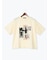 【接触冷感】モチーフレースプリントTシャツ