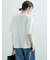 【接触冷感】モチーフレースプリントTシャツ