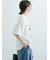【接触冷感】モチーフレースプリントTシャツ