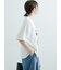 【接触冷感】モチーフレースプリントTシャツ