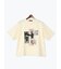 【接触冷感】モチーフレースプリントTシャツ
