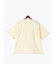 【接触冷感】モチーフレースプリントTシャツ