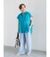 【7色展開】シャンブレーボイルフレンチスリーブシャツ