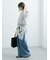 【マシンウォッシャブル】ラメシアー前後2WAY5分袖カーディガン