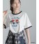 【Disney】MICKEY&FRIENDS/リンガーTシャツ