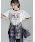 【Disney】MICKEY&FRIENDS/リンガーTシャツ