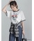 【Disney】MICKEY&FRIENDS/リンガーTシャツ