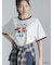 【Disney】MICKEY&FRIENDS/リンガーTシャツ