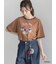 【Disney】MICKEY&FRIENDS/リンガーTシャツ