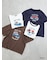 【Disney】MICKEY&FRIENDS/リンガーTシャツ