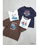【Disney】MICKEY&FRIENDS/リンガーTシャツ