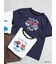 【Disney】MICKEY&FRIENDS/リンガーTシャツ