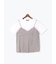 サテンキャミドッキングTシャツ