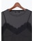 サテンキャミドッキングTシャツ