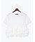 ナイロンフリルドッキングTシャツ