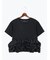 ナイロンフリルドッキングTシャツ