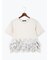 ナイロンフリルドッキングTシャツ