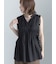 シャーリング2WAYブラウス