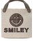 SMILEY柄生地刺繍トートバッグ