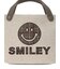 SMILEY柄生地刺繍トートバッグ