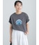 アニマルフォトプリントTシャツ
