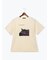 アニマルフォトプリントTシャツ