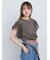 レーススリーブTシャツ
