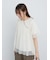 チュールレイヤードTシャツ