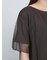 チュールレイヤードTシャツ