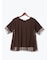 チュールレイヤードTシャツ