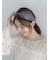 ジャガード織ヘアバンド