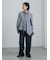 ミッドライズストレートワイドデニムパンツ