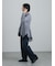 ミッドライズストレートワイドデニムパンツ