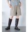 エコレザーハーフパンツ