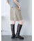 エコレザーハーフパンツ