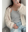 小花柄カップ付きキャミソール