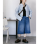 小花柄カップ付きキャミソール