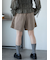 レイヤードショートパンツ