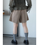 レイヤードショートパンツ