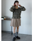 レイヤードショートパンツ
